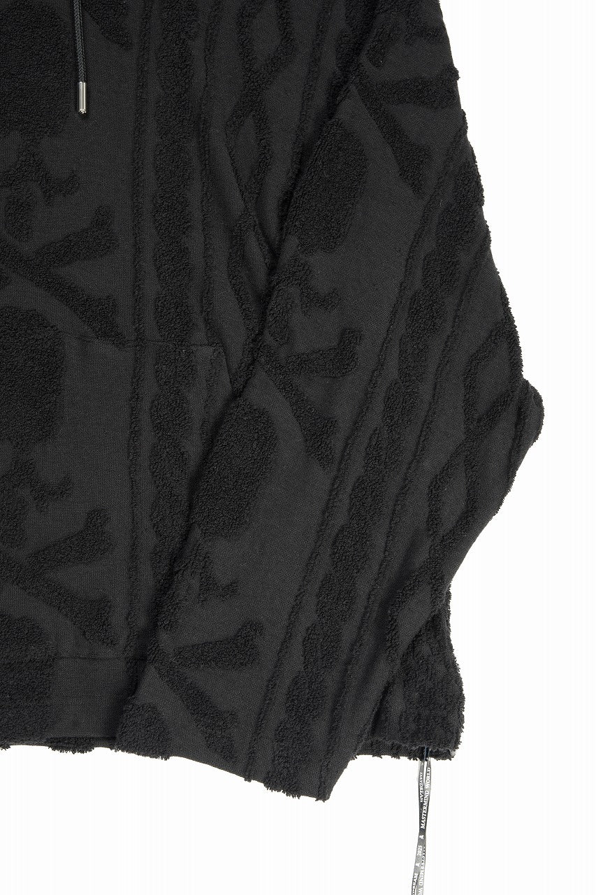 Load image into Gallery viewer, MASTERMIND WORLD OG ARAN HOODIE (BLACK)