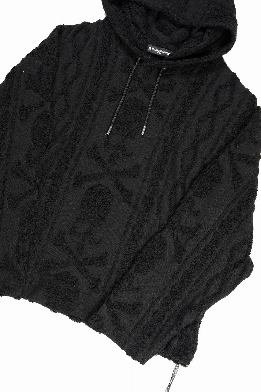 Load image into Gallery viewer, MASTERMIND WORLD OG ARAN HOODIE (BLACK)