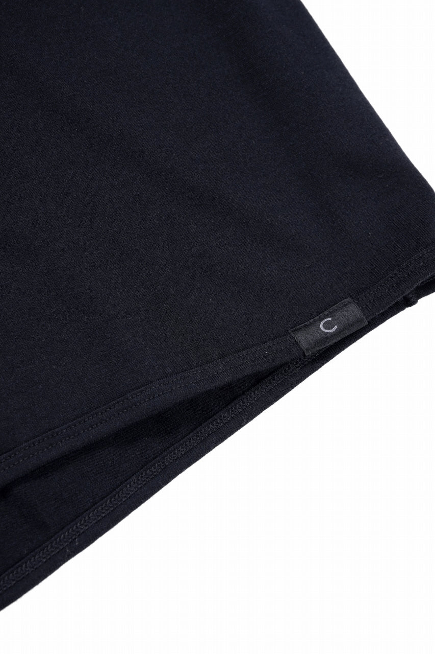 画像をギャラリービューアに読み込む, CAPERTICA SKIPPER POLO / SUPER 140s WASHABLE WOOL DC JERSEY (MID NIGHT)