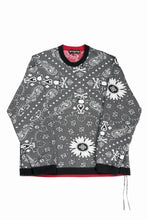 Load image into Gallery viewer, MASTERMIND WORLD REVERSIBLE LS TEE (BLACK x RED)