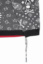 Load image into Gallery viewer, MASTERMIND WORLD REVERSIBLE LS TEE (BLACK x RED)