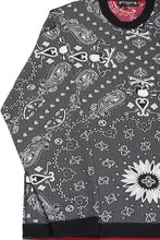 Load image into Gallery viewer, MASTERMIND WORLD REVERSIBLE LS TEE (BLACK x RED)