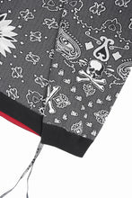 Load image into Gallery viewer, MASTERMIND WORLD REVERSIBLE LS TEE (BLACK x RED)