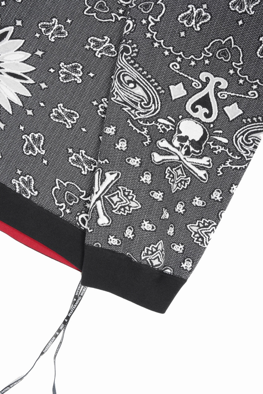 Load image into Gallery viewer, MASTERMIND WORLD REVERSIBLE LS TEE (BLACK x RED)