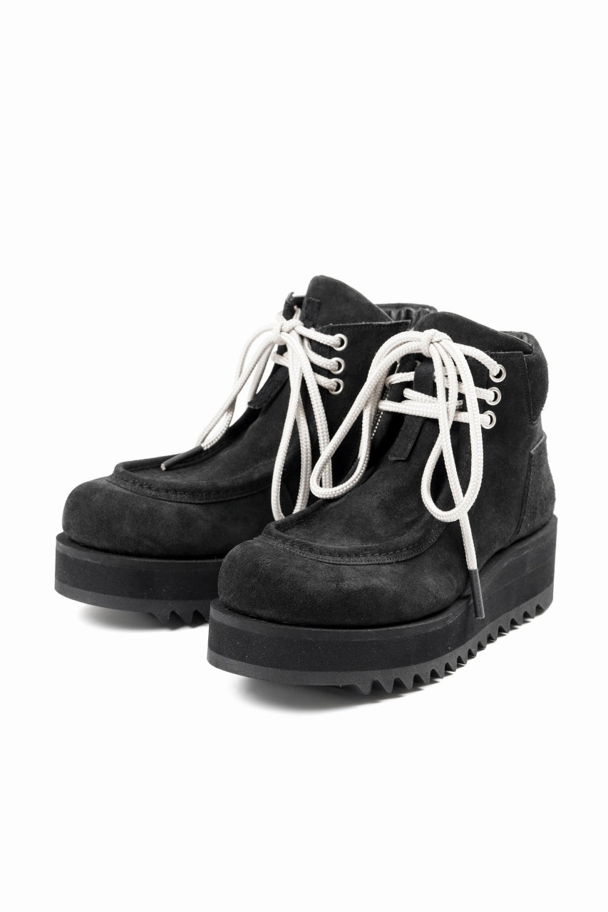 画像をギャラリービューアに読み込む, A.F ARTEFACT x Portaille TYROLEAN BOOTS / OILED NUBUCK (BLACK)