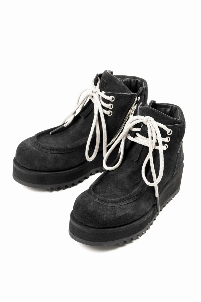 画像をギャラリービューアに読み込む, A.F ARTEFACT x Portaille TYROLEAN BOOTS / OILED NUBUCK (BLACK)