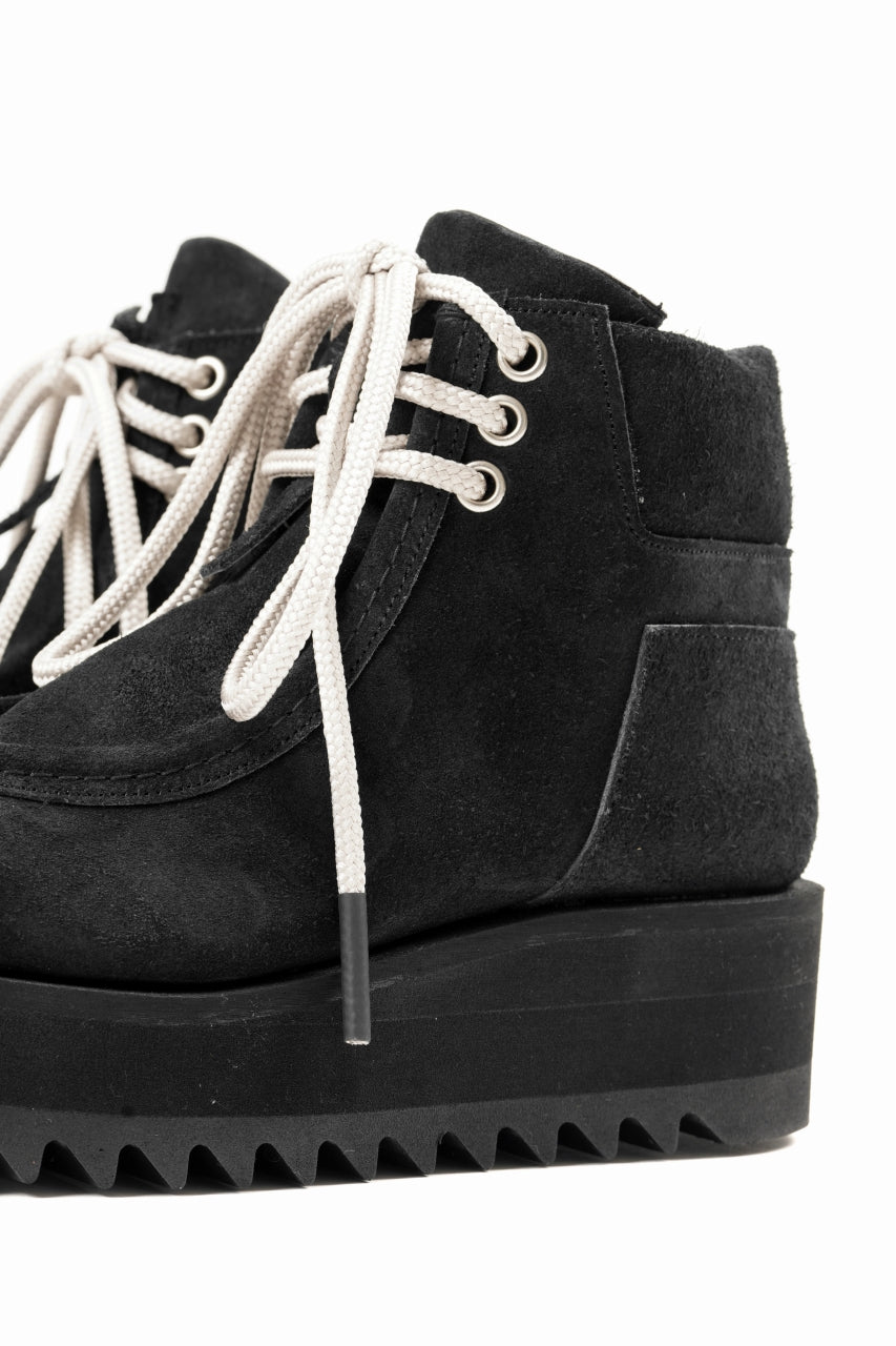 画像をギャラリービューアに読み込む, A.F ARTEFACT x Portaille TYROLEAN BOOTS / OILED NUBUCK (BLACK)