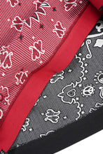 Load image into Gallery viewer, MASTERMIND WORLD REVERSIBLE LS TEE (BLACK x RED)