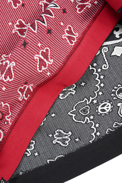 Load image into Gallery viewer, MASTERMIND WORLD REVERSIBLE LS TEE (BLACK x RED)