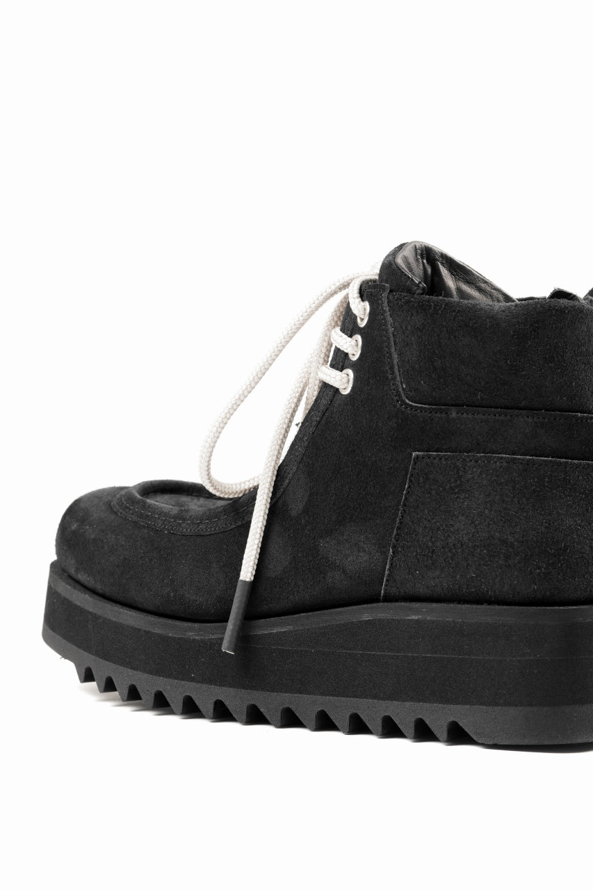 画像をギャラリービューアに読み込む, A.F ARTEFACT x Portaille TYROLEAN BOOTS / OILED NUBUCK (BLACK)