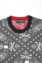 Load image into Gallery viewer, MASTERMIND WORLD REVERSIBLE LS TEE (BLACK x RED)