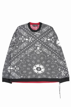 Load image into Gallery viewer, MASTERMIND WORLD REVERSIBLE LS TEE (BLACK x RED)
