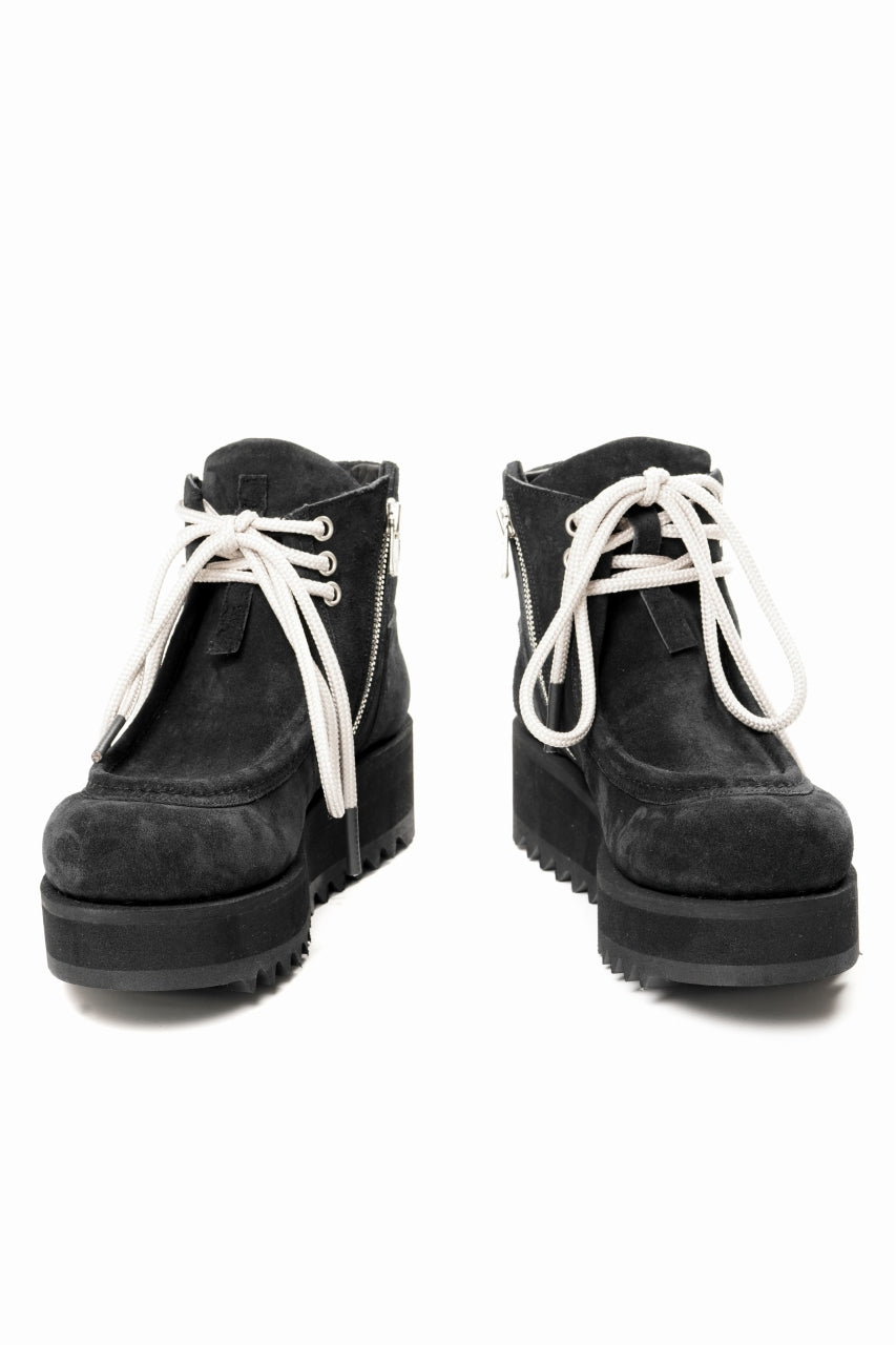 画像をギャラリービューアに読み込む, A.F ARTEFACT x Portaille TYROLEAN BOOTS / OILED NUBUCK (BLACK)