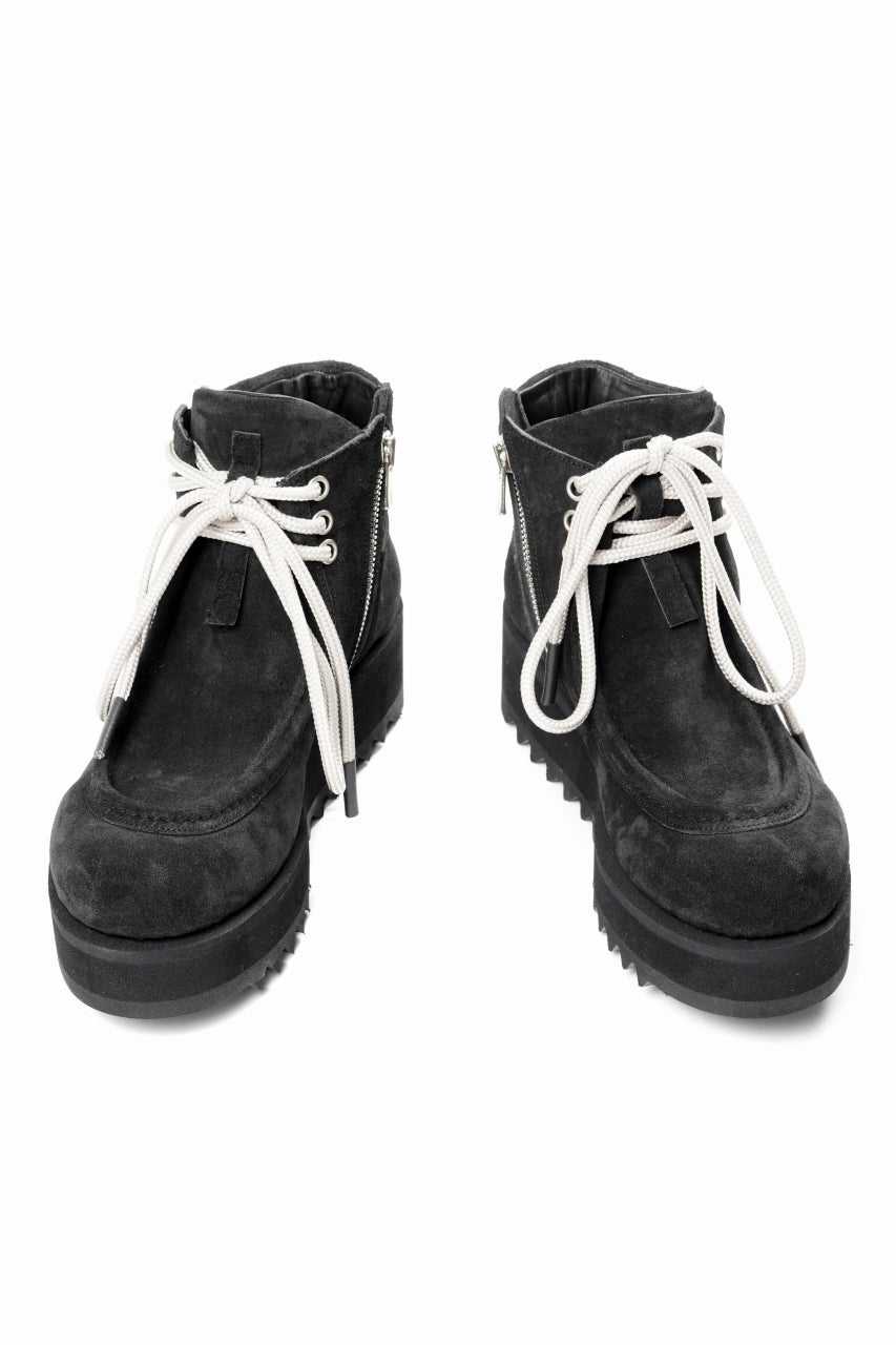 画像をギャラリービューアに読み込む, A.F ARTEFACT x Portaille TYROLEAN BOOTS / OILED NUBUCK (BLACK)