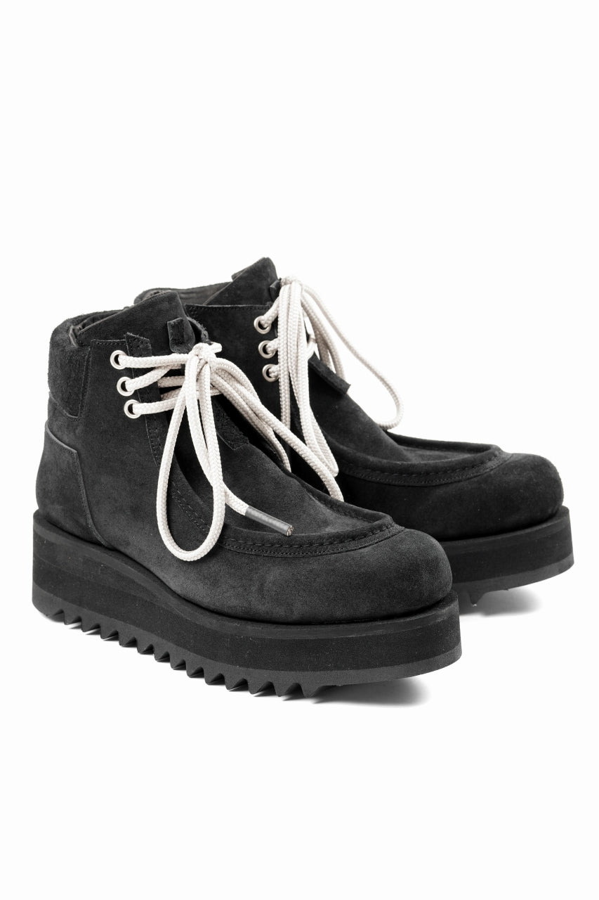 画像をギャラリービューアに読み込む, A.F ARTEFACT x Portaille TYROLEAN BOOTS / OILED NUBUCK (BLACK)