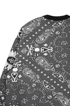 Load image into Gallery viewer, MASTERMIND WORLD REVERSIBLE LS TEE (BLACK x RED)