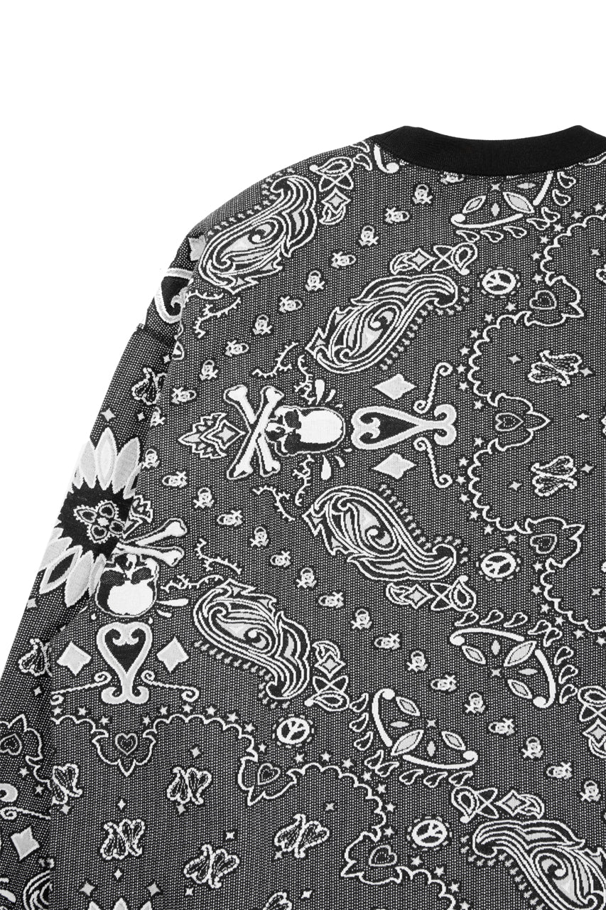 Load image into Gallery viewer, MASTERMIND WORLD REVERSIBLE LS TEE (BLACK x RED)