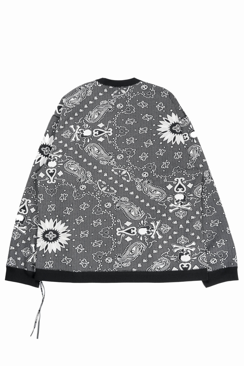 Load image into Gallery viewer, MASTERMIND WORLD REVERSIBLE LS TEE (BLACK x RED)