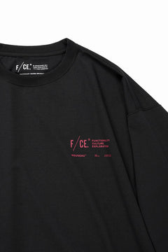 画像をギャラリービューアに読み込む, F/CE. RE LOGO LONG SLEEVE T (BLACK)