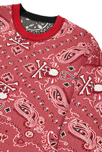 Load image into Gallery viewer, MASTERMIND WORLD REVERSIBLE LS TEE (BLACK x RED)