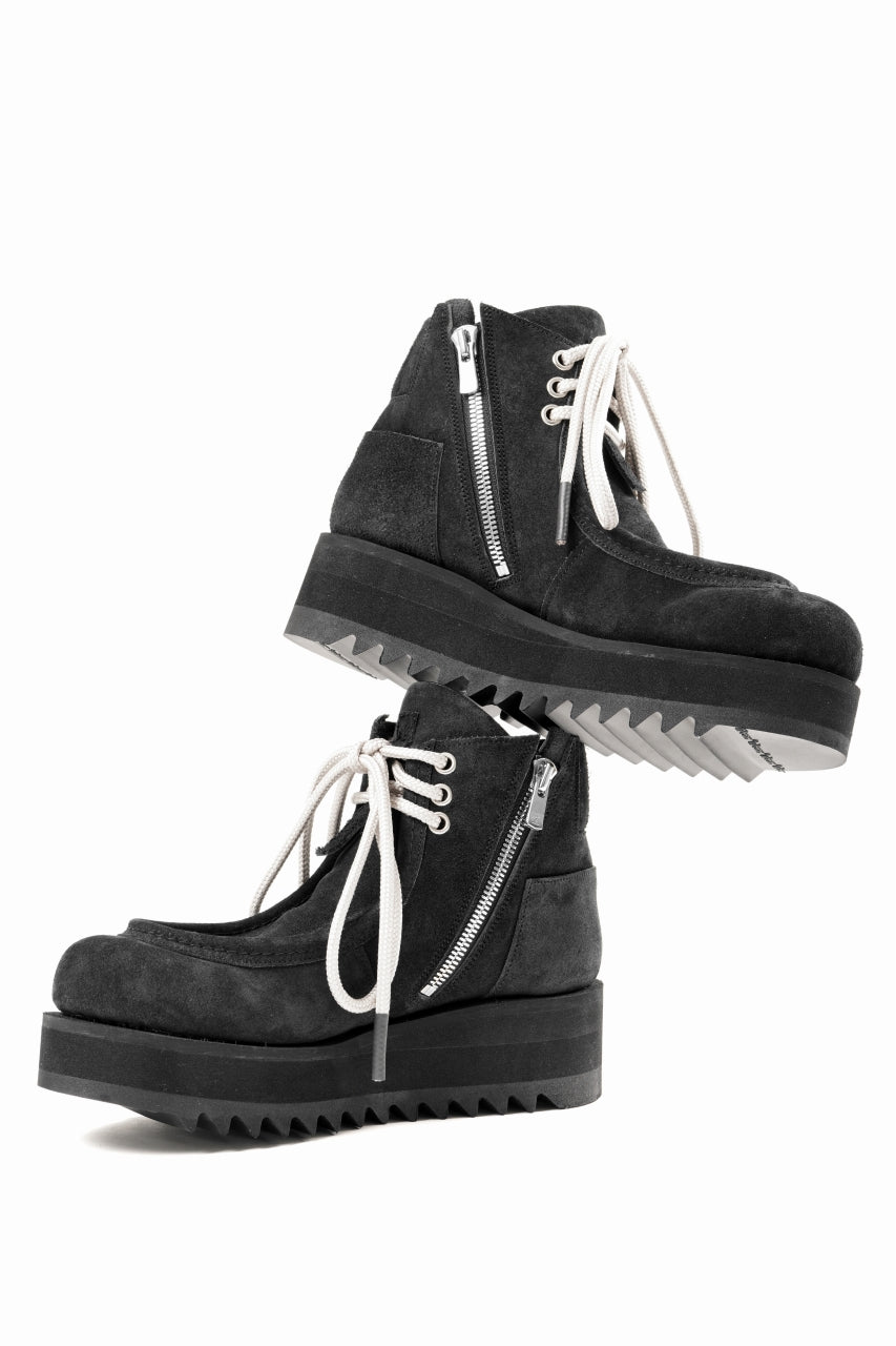 画像をギャラリービューアに読み込む, A.F ARTEFACT x Portaille TYROLEAN BOOTS / OILED NUBUCK (BLACK)