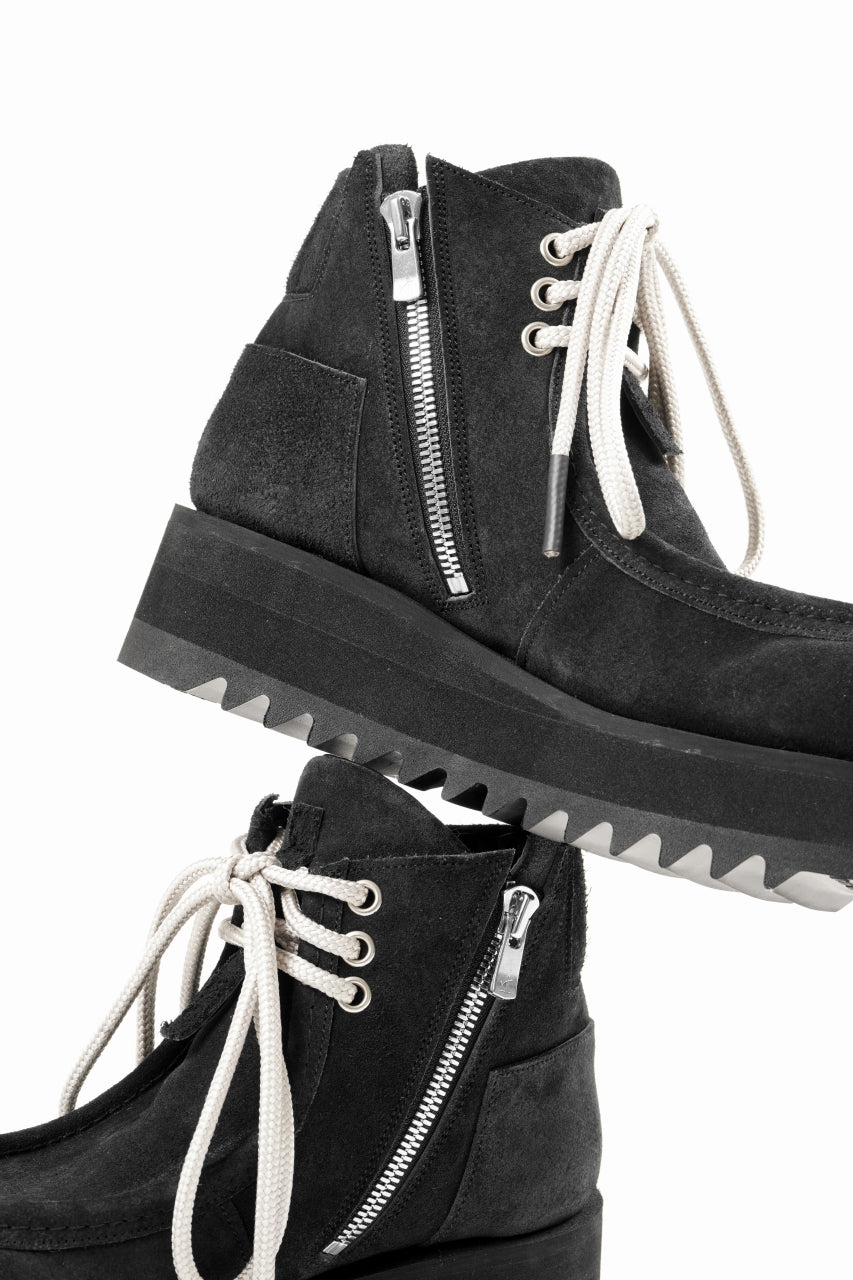 画像をギャラリービューアに読み込む, A.F ARTEFACT x Portaille TYROLEAN BOOTS / OILED NUBUCK (BLACK)