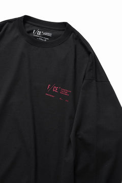 画像をギャラリービューアに読み込む, F/CE. RE LOGO LONG SLEEVE T (BLACK)