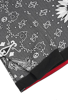 Load image into Gallery viewer, MASTERMIND WORLD REVERSIBLE LS TEE (BLACK x RED)