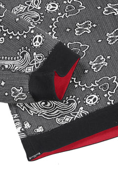 Load image into Gallery viewer, MASTERMIND WORLD REVERSIBLE LS TEE (BLACK x RED)