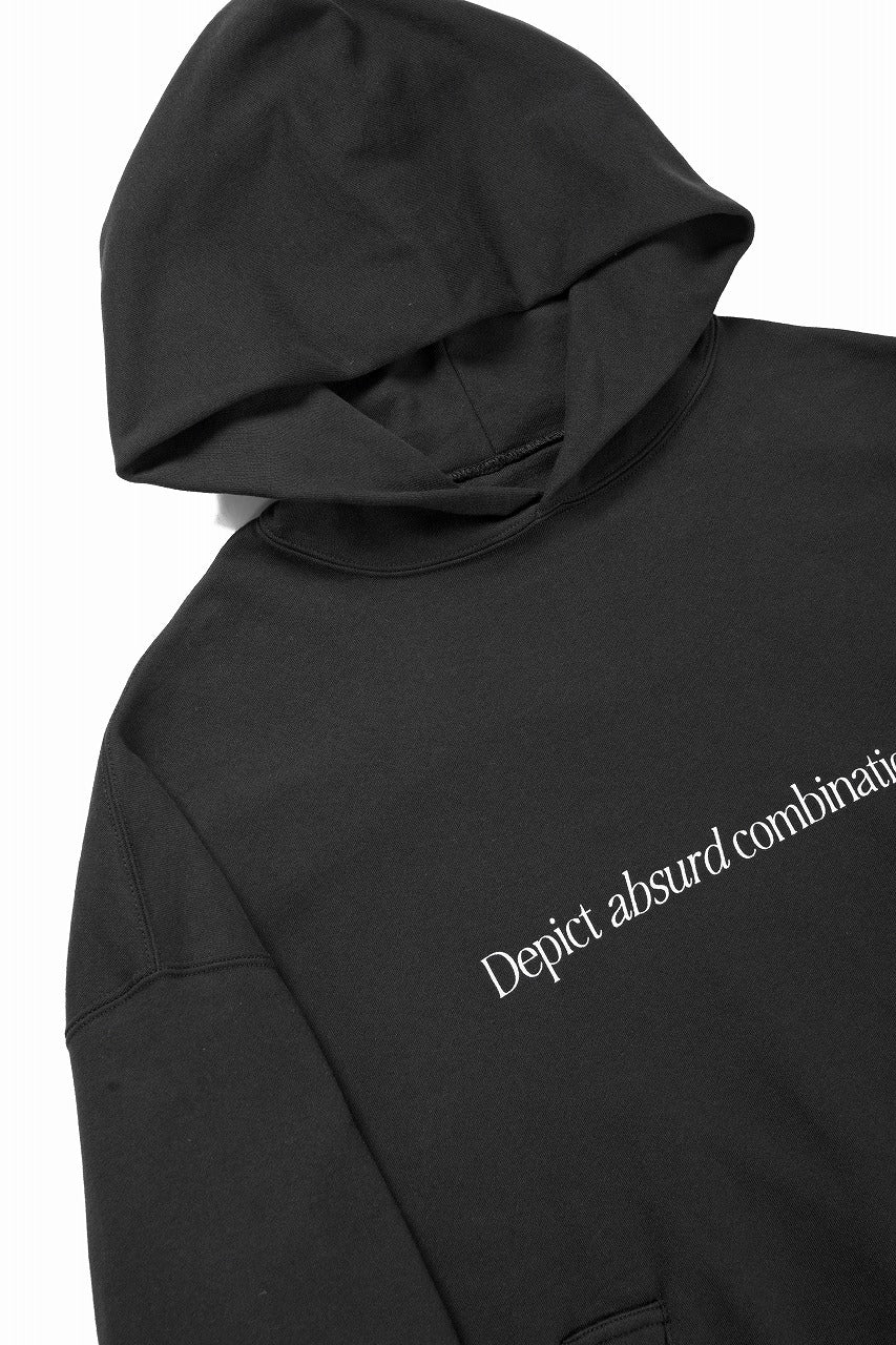 画像をギャラリービューアに読み込む, F/CE. HOODY TYPE-A / HIDDEN IDENTITY BY M.ENOMOTO (BLACK)