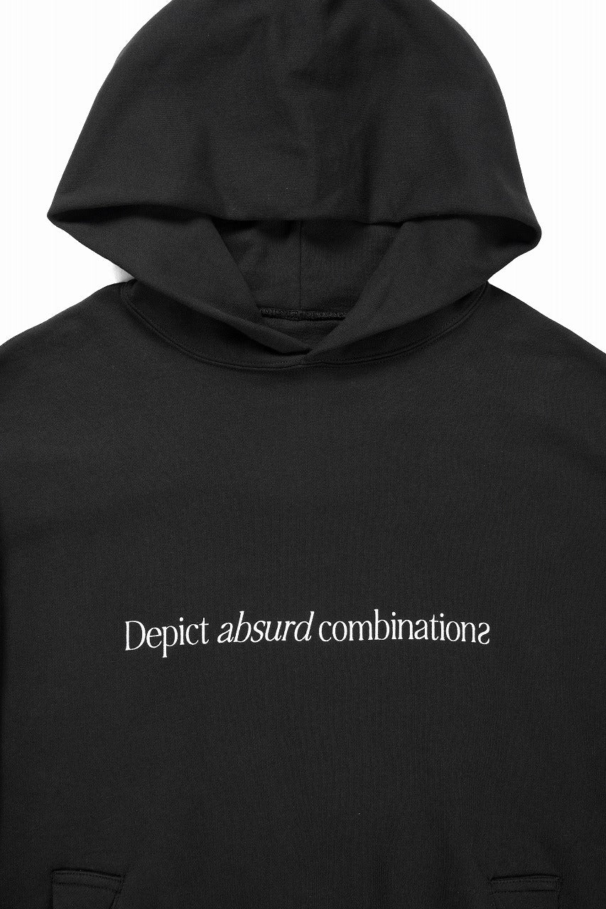 画像をギャラリービューアに読み込む, F/CE. HOODY TYPE-A / HIDDEN IDENTITY BY M.ENOMOTO (BLACK)