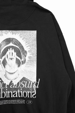 画像をギャラリービューアに読み込む, F/CE. HOODY TYPE-A / HIDDEN IDENTITY BY M.ENOMOTO (BLACK)