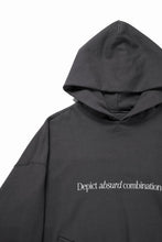 画像をギャラリービューアに読み込む, F/CE. HOODY TYPE-B / HIDDEN IDENTITY BY M.ENOMOTO (CHARCOAL)