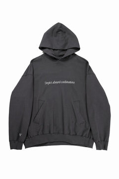画像をギャラリービューアに読み込む, F/CE. HOODY TYPE-B / HIDDEN IDENTITY BY M.ENOMOTO (CHARCOAL)