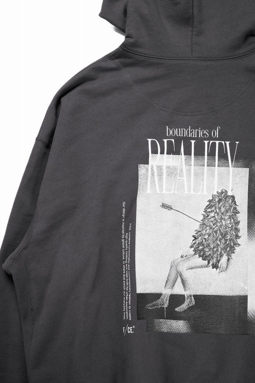 画像をギャラリービューアに読み込む, F/CE. HOODY TYPE-B / HIDDEN IDENTITY BY M.ENOMOTO (CHARCOAL)