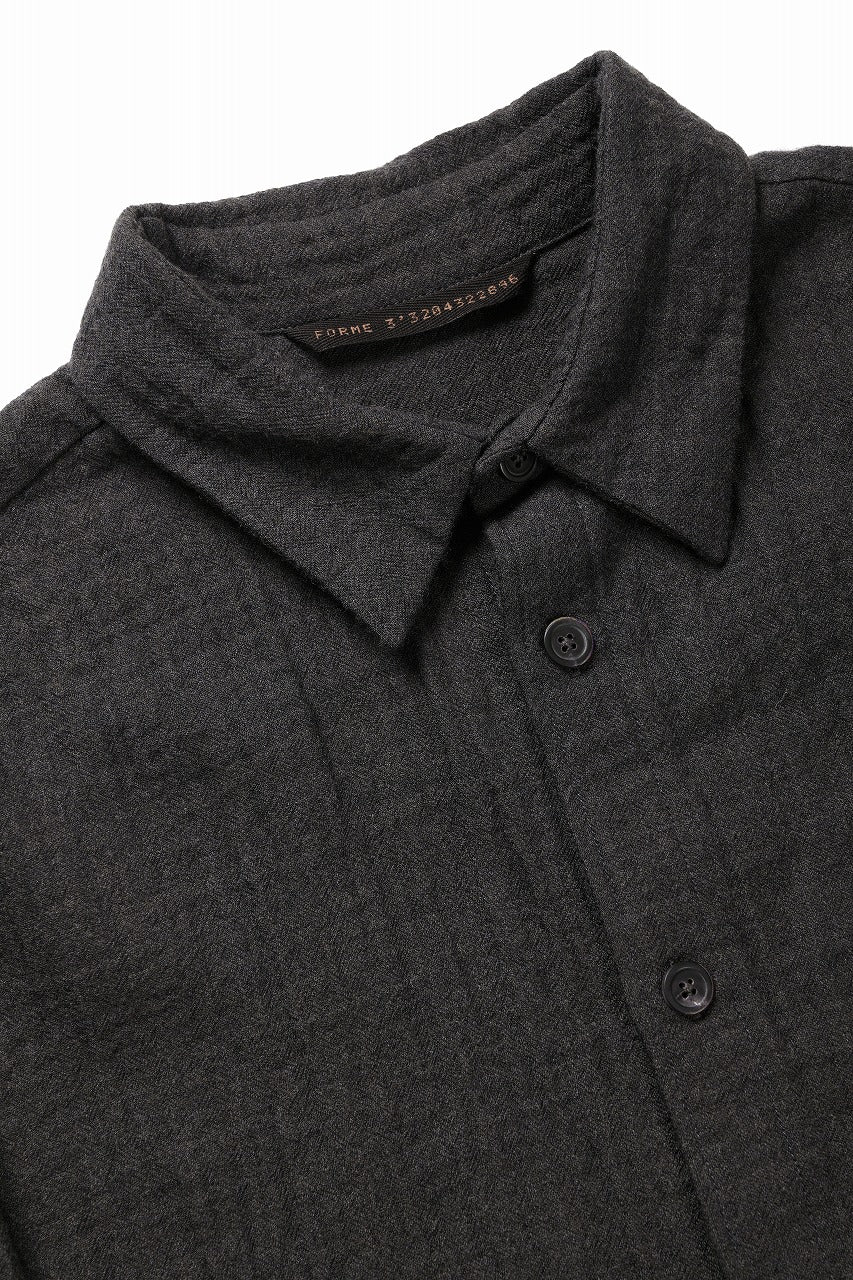 画像をギャラリービューアに読み込む, forme d'expression Relaxed Shirt / B35M (Loden)