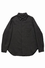 画像をギャラリービューアに読み込む, forme d'expression Relaxed Shirt / B35M (Loden)