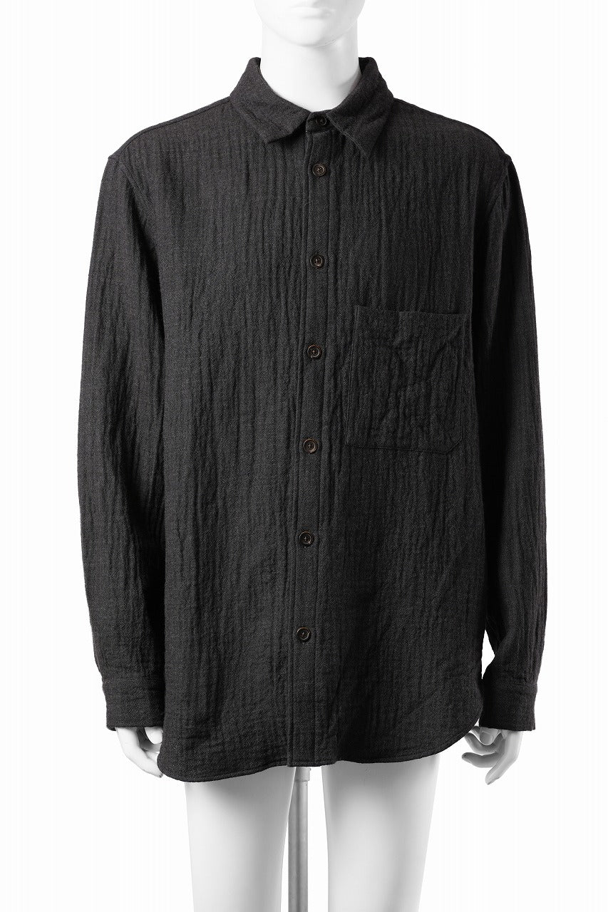 画像をギャラリービューアに読み込む, forme d'expression Relaxed Shirt / B35M (Loden)