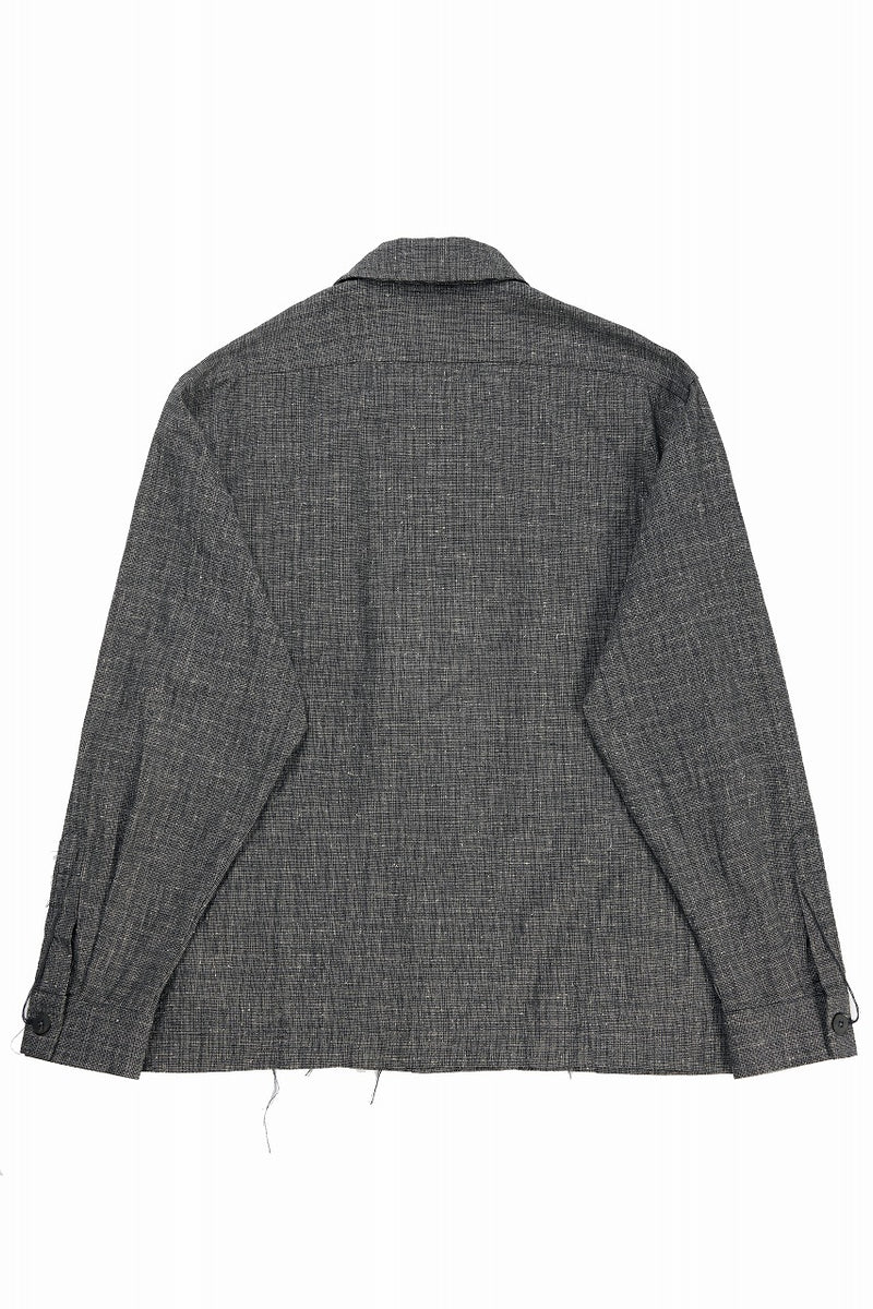 A TENTATIVE ATELIER Abel G. MULTI-STITCHES WORKER SHIRT