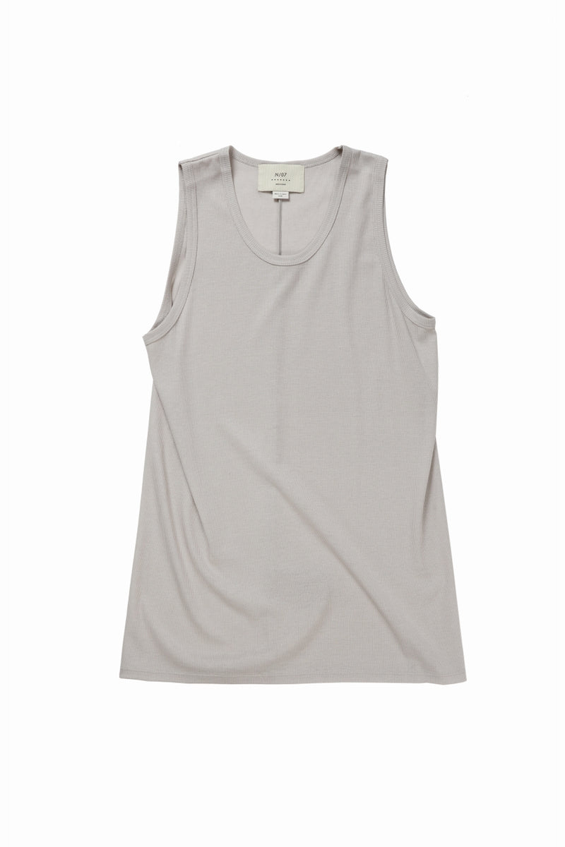ニットウ　テクノミック N/07 MINIMAL TANK TOP / MVS SPIRAL TELECO (HEATHER)の商品