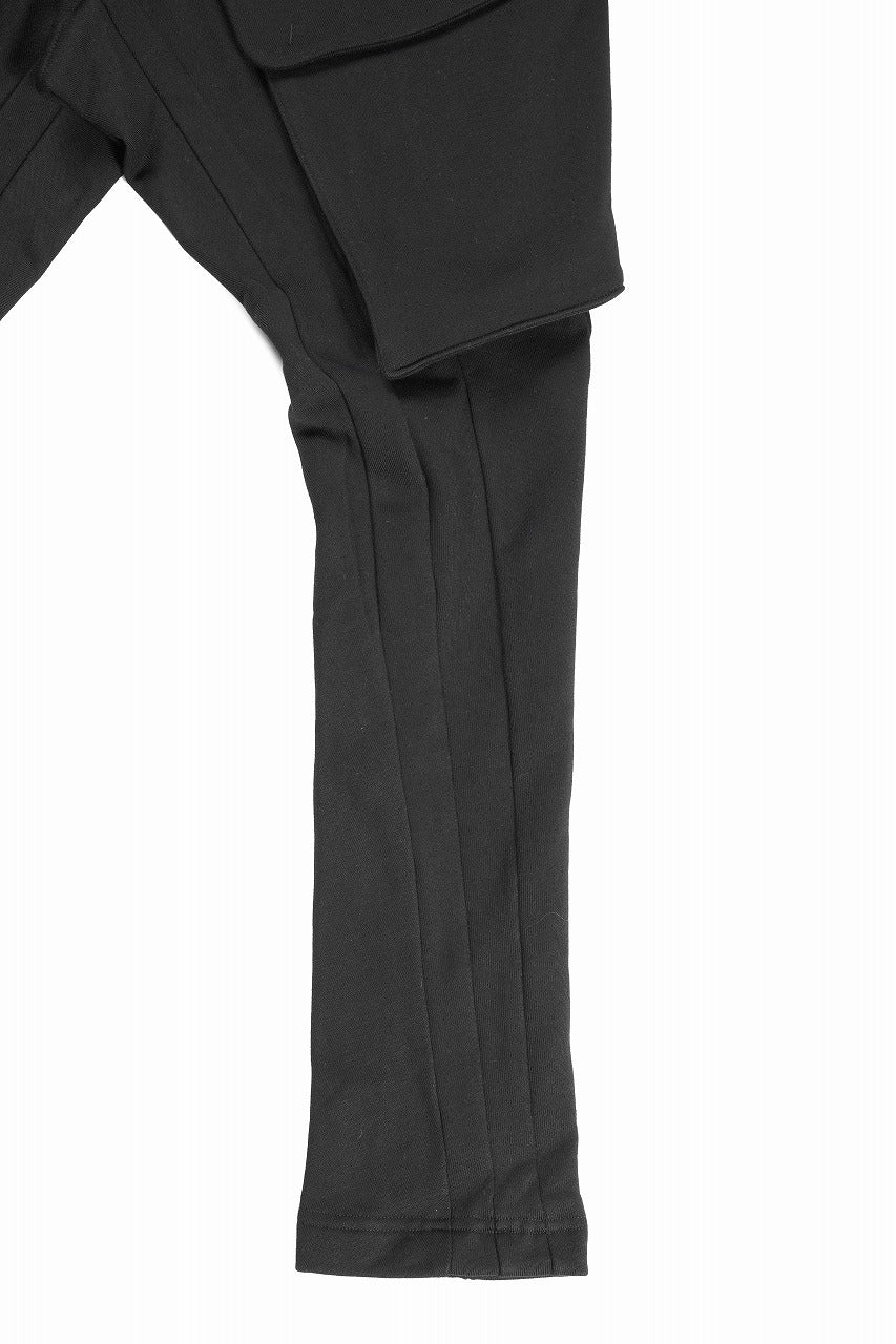 画像をギャラリービューアに読み込む, A.F ARTEFACT CARGO JOHDPURS SWEAT PANTS (BLACK)