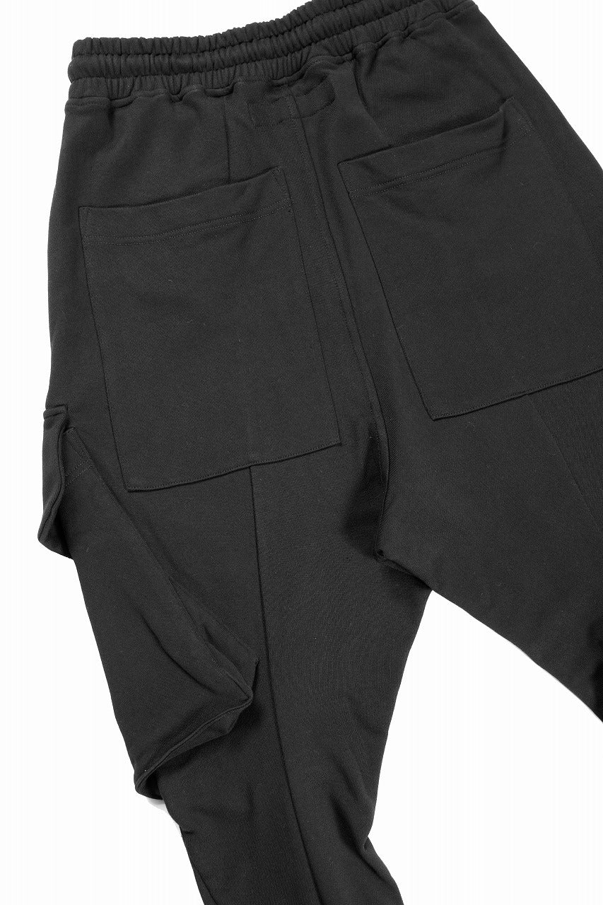 画像をギャラリービューアに読み込む, A.F ARTEFACT CARGO JOHDPURS SWEAT PANTS (BLACK)