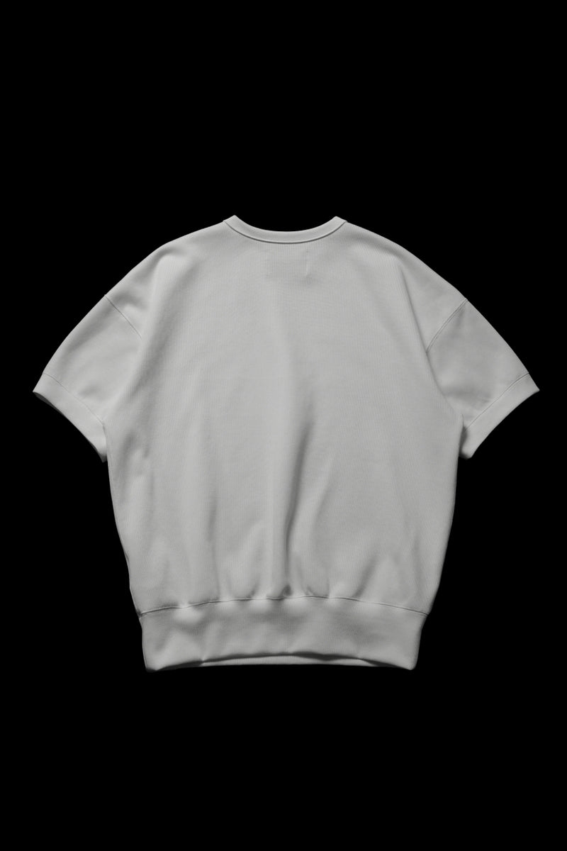 N/07 BASIC TOP / RIBBED CARDBOARD KNIT JERSEY (WHITE)の商品