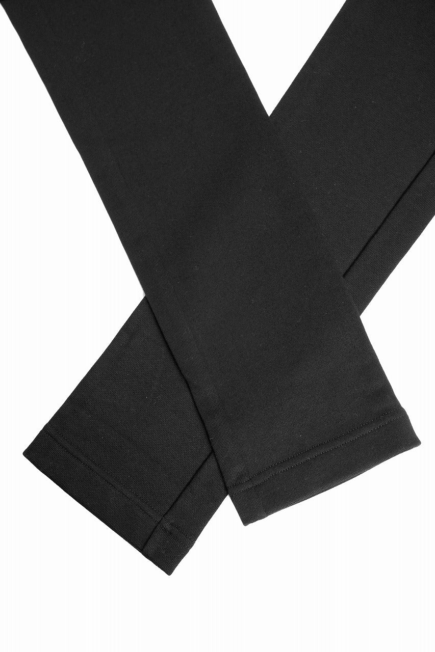 画像をギャラリービューアに読み込む, A.F ARTEFACT FLAP ZIP SARROUEL SKINNY SWEAT PANTS (BLACK)