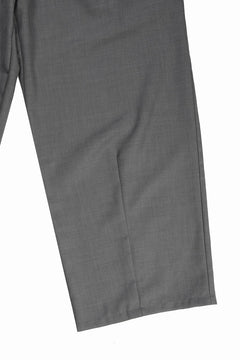 画像をギャラリービューアに読み込む, F/CE. TWIST WOOL WIDE TROUSERS (GRAY)