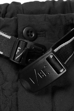 画像をギャラリービューアに読み込む, F/CE. INFINITY CREASE PRIMALOFT CARGO TROUSERS (BLACK)