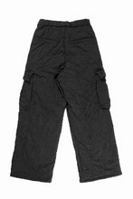 画像をギャラリービューアに読み込む, F/CE. INFINITY CREASE PRIMALOFT CARGO TROUSERS (BLACK)