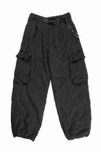 画像をギャラリービューアに読み込む, F/CE. INFINITY CREASE PRIMALOFT CARGO TROUSERS (BLACK)