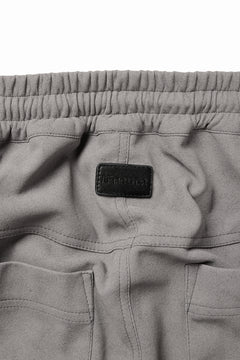 画像をギャラリービューアに読み込む, A.F ARTEFACT LAYERED BOOTS CUT PANTS / SYNTHETIC SUEDE LEATHER (GREY)