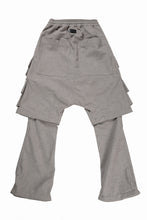 画像をギャラリービューアに読み込む, A.F ARTEFACT LAYERED BOOTS CUT PANTS / SYNTHETIC SUEDE LEATHER (GREY)